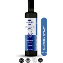 Applepiefoods Yaban Mersini Özü 700 gr , Doğal , Katkısız ( Analizli ) , Soğuk Sıkım , Blueberry Extract