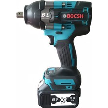 Bosch EEA342 Yeni Profesyonel Kömürsüz Akülü 58VF Somun Sıkma Sökme Seti 600NM