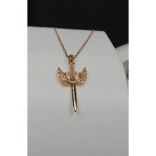 Stainless Steel Mikail Melek Kılıcı Kolye