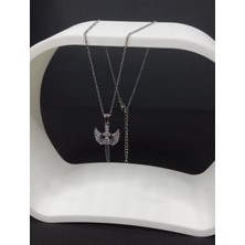 Stainless Steel Mikail Melek Kılıcı Kolye