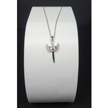 Stainless Steel Mikail Melek Kılıcı Kolye