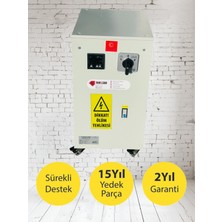 15 kva monofaze bakır sargılı mikroişlemcili voltaj regülatörü