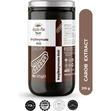 Applepiefoods Keçiboynuzu Özü 315 gr , Soğuk Sıkım , Koruyucusuz , Glutensiz , Vegan Ürün