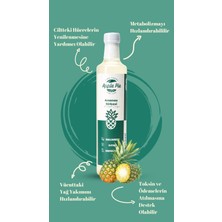 Applepiefoods Ananas Sirkesi 500 ml , Doğal Fermantasyon , Taze Üretim , Pineapple Vinegar