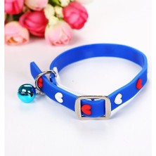 Ozcmax Çıngıraklı Silikon Kedi Köpek Tasması