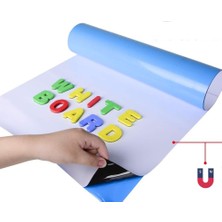 Hdg Yapışkanlı Manyetik Beyaz Tahta 60x90cm Silinebilir Duvar Mesaj Tablosu Renk: Beyaz