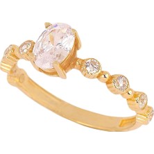 Cigold Tektaş Yüzük 14 Ayar Altın 1.84 gr OA-K21501029100
