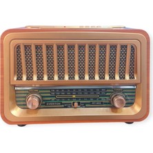 Everton RT-868 Tf Card+Usb Girişli Bluetoothbağlantılışarjlı Nostarji Radyo