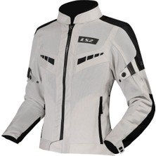 Ls2 Blade Siyah-Gri Yazlık Kadın Motosiklet Montu