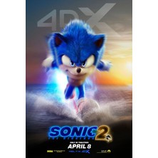 Aktüel Sonic The Hedgehog 2 (2022) 0009 Afiş - Poster ( Folyo ) - Afiş - POSTER-5840 ( 35 cm x 50 cm )