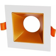 Helios Dekoratif Alüminyum Beyaz Kasa Kare IP20 G10