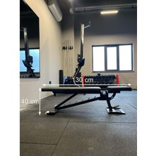 Simetrik Dizayn Katlanabilir Bench Sehpası Metal Alaşım Sd