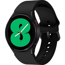 Bilişim Akademi  Samsung Galaxy Watch 5 Pro Uyumlu Slikon Kordon Yumuşak Kordon Renkli - Siyah