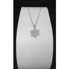 Stainless Steel Kar Tanesi Kolye