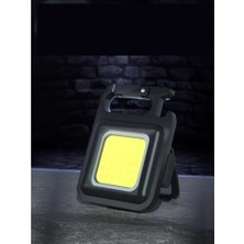 Ozcmax Anahtarlıklı, Açacaklı,güçlü Mıknatıslı 3 Farklı LED Modlu Mini Boy Asılabilen LED Kamp Aydınlatması,el Feneri