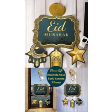 Hoşgeldin Ramazan Yazısı Eid Mubarak Sarkıt Süsü Dini Süs Oda Tavan Dekoratif Süsleme