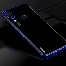 Huawei Honor Play Kılıf Dört Köşeli Lazer Silikon Kılıf