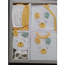 Baby Turp Pamuk 10 Parça Tavşanlı Hastane Çıkış Seti