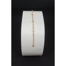 Stainless Steel Kristal Bileklik