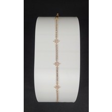 Stainless Steel Kristal Bileklik