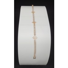 Stainless Steel Kristal Bileklik