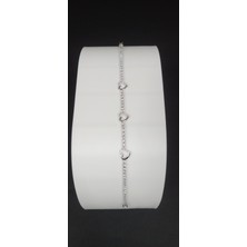 Stainless Steel Kalplli Bileklik