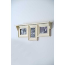 Acar 356 Relic Fotoğraf Çerçevesi Krem 77 x 19,5  cm