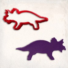 Butedo Triceratops Dinozor Kurabiye Kalıbı Şekillendirici Kopat