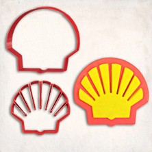 Butedo Shell Logo Detay Kurabiye Kalıp Seti 2’li