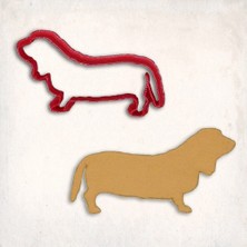 Butedo Base Köpek Kurabiye Kalıbı Şekillendirici Kopat