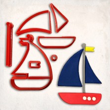 Butedo Tekne-2 Detay Kurabiye Kalıp Seti 7’li