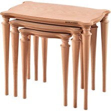 Mobilya Baba Oltu Zigon Cilasız Ham Ahşap