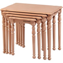 Mobilya Baba Akyaka Tornalı Zigon Cilasız Ham Ahşap