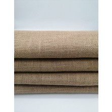 10 Metre Natural Jüt Kumaş 10 Ons 130 cm En/ Hasır Telis Kanaviçe Bez Çuval Ham Kumaşı Istanbul Sandalet
