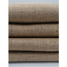 10 Metre Natural Jüt Kumaş 10 Ons 130 cm En/ Hasır Telis Kanaviçe Bez Çuval Ham Kumaşı Istanbul Sandalet
