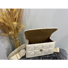 Family Clothing Shop Bayan Krem Askılı Kol Omuz Çantası