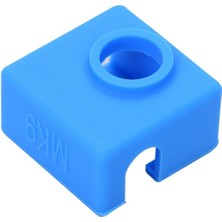 Rodevino 2 Adet 3d Yazıcı E3d-v6 Mk8 / Mk9 Alüminyum Isıtıcı Blok Silikon Kılıfı - Mavi