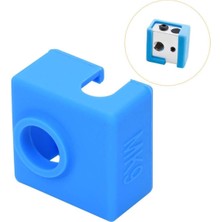Rodevino 2 Adet 3d Yazıcı E3d-v6 Mk8 / Mk9 Alüminyum Isıtıcı Blok Silikon Kılıfı - Mavi