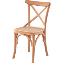 Mobilya Baba Korkut Tonet Döşemeli Sandalye Cilasız Ham Ahşap