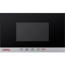 AUDIO Bus Plus Gdm 4,3" Görüntülü Şube  Siyah