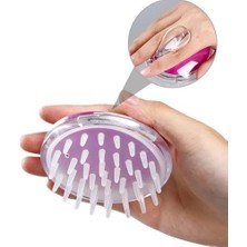 Ozcmax Avuç Içi Silikon Saç Masaj Fırçası