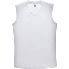 Maruf Shop 1 Adet Erkek Büyük Beden 105 Kilo - 165 Kilo Arası Için Uygun Redzone V Yaka Sıfır Kol Fanila Atlet