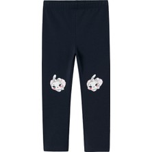 Name It NMFVIVIAN AOP LEGGING Lacivert Kız Çocuk Tayt