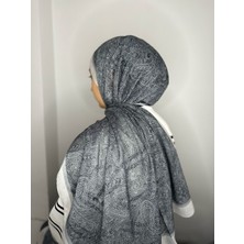 Shawl Secret Etnik Desen Siyah Şal