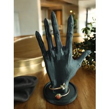 Akik Doğal Taş Bakır Bileklik