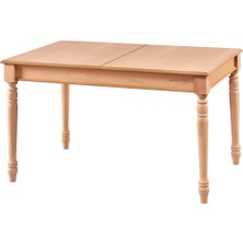 Mobilya Baba Taşlıçay 140 Lık Açılır Torna Masa Cilasız Ham Ahşap