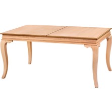 Mobilya Baba Eflani 170 Lik Rustik Masa Cilasız Ham Ahşap