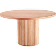 Mobilya Baba Dinar 140 Lık Masa Cilasız Ham Ahşap