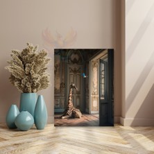 Artarilion Kanvas Zürafa Tablosu Dijital Baskı Kanvas Salon Tablosu Ev Dekoru