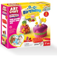 Waffle & Dondurma + Doğum Günü + Okyanus Hayvanları Oyun Hamuru Setleri Eğitici Set